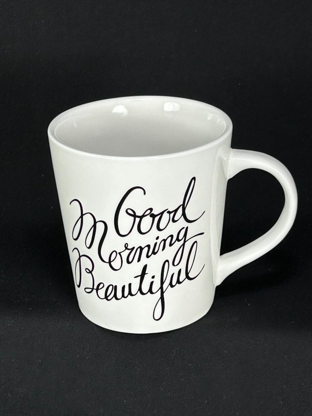 Indigo Good Morning Beautiful  coffee mug